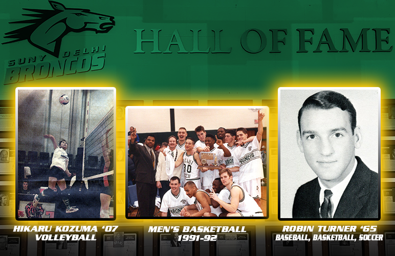 SUNY Delhi to Welcome Three New Members to Athletics Hall of Fame