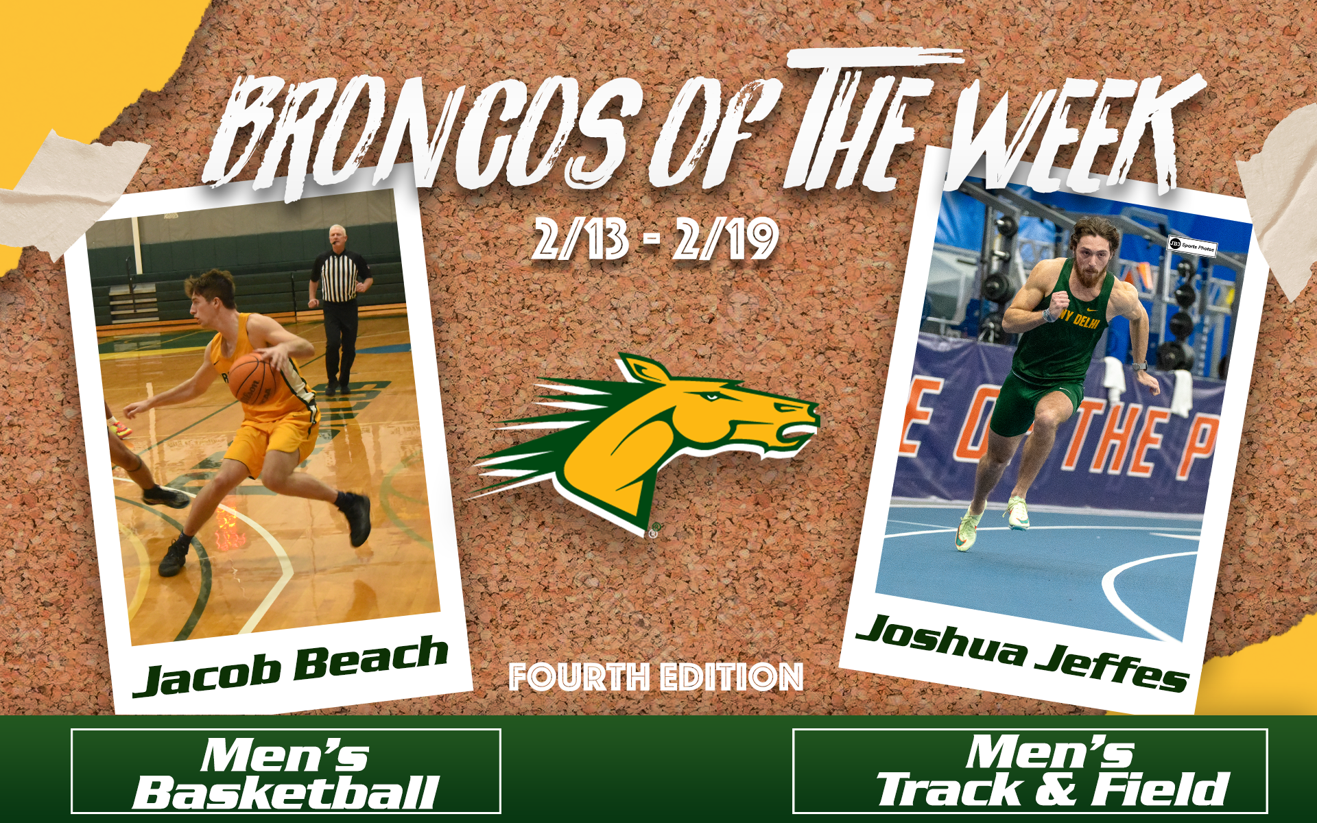 Bronco of the Week #4 Josh Jeffes, Jacob Beach (2/20)