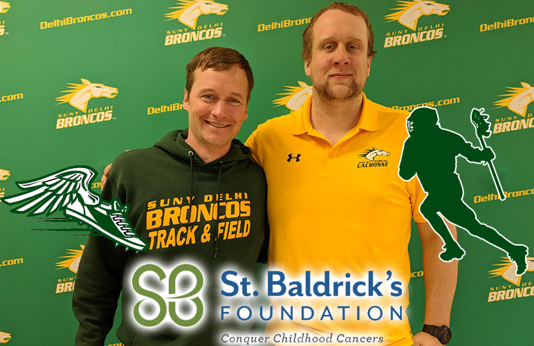 Track and Field, Men's Lacrosse Join St. Baldrick's Cause