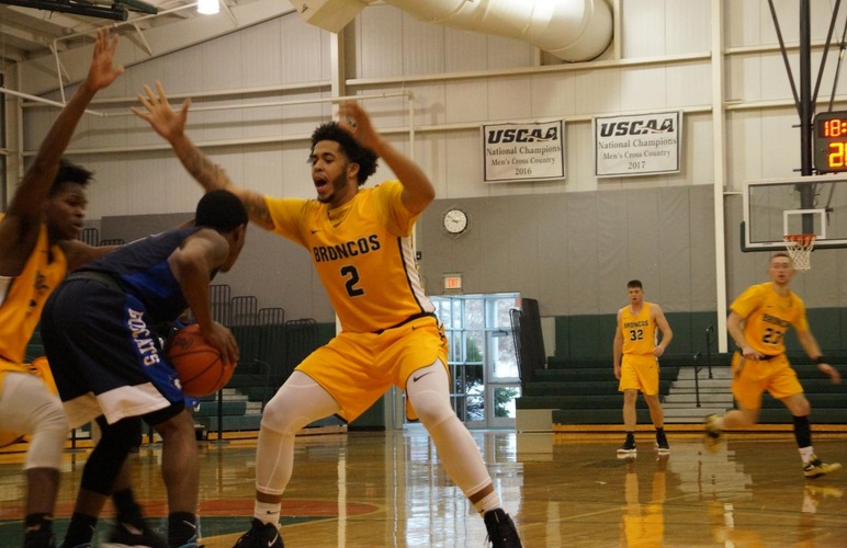 Daoud, Dean Post Double-Doubles to Carry Men to First Win of Season