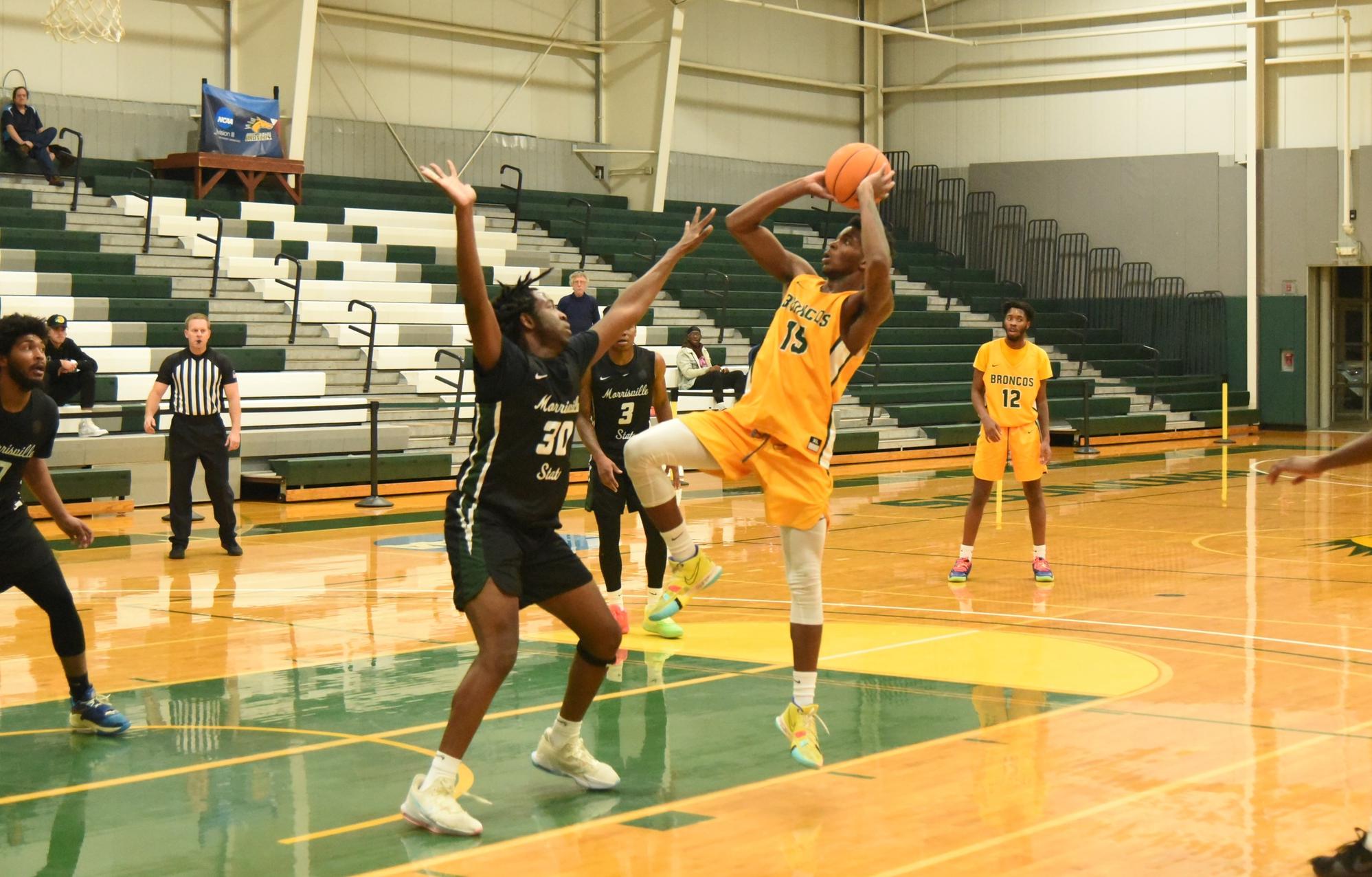 Men’s Basketball Fall to NAC opponent Husson 85-78