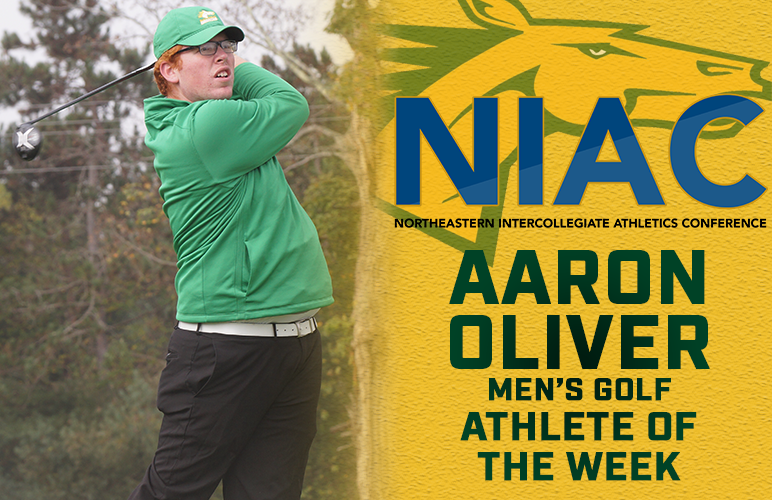Aaron Oliver Named NIAC Male Athlete of the Week