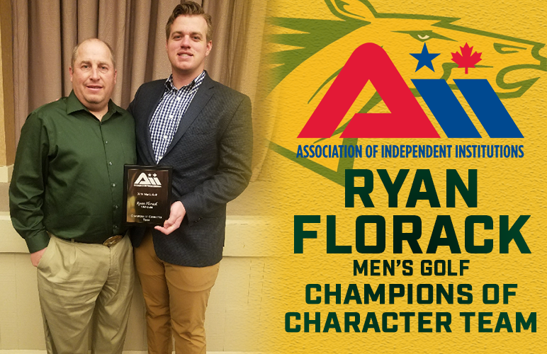 Ryan Florack Named to AII Champions of Character Team