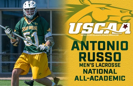 Antonio Russo Lands USCAA National All-Academic