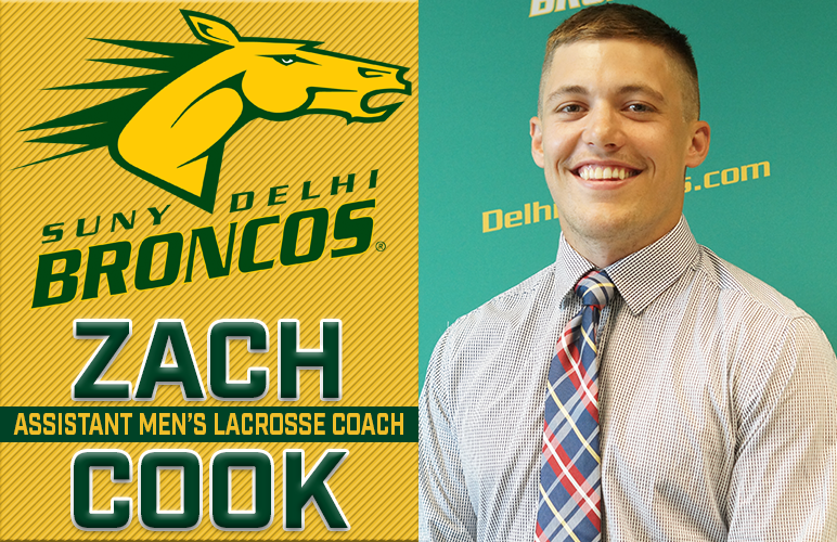 Zach Cook Joins Miller's Lacrosse Coaching Staff