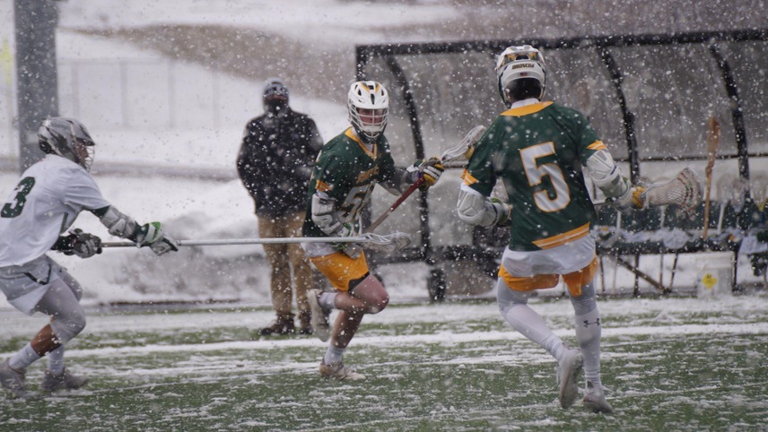 Men's Lacrosse Premieres Strong in 9-4 Defeat at Morrisville State