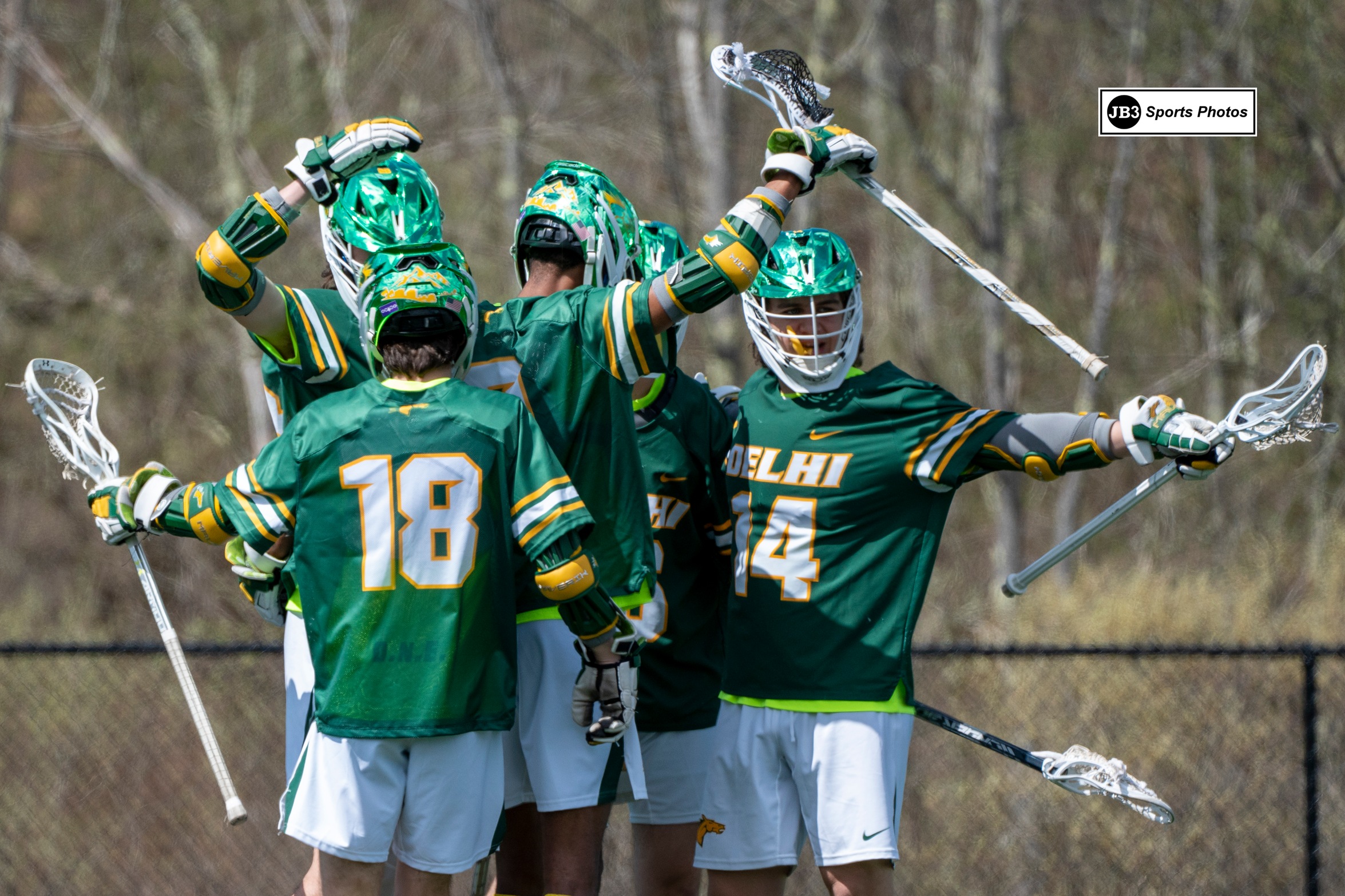 Men's Lacrosse wins first ever NAC playoff game in 9-6 defeat of No. 2 SUNY Poly