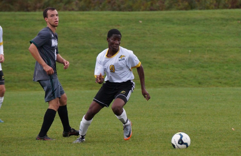 Sako Nets Hat Trick, Broncos Post Season High in Scoring with Rout of Vermont Tech
