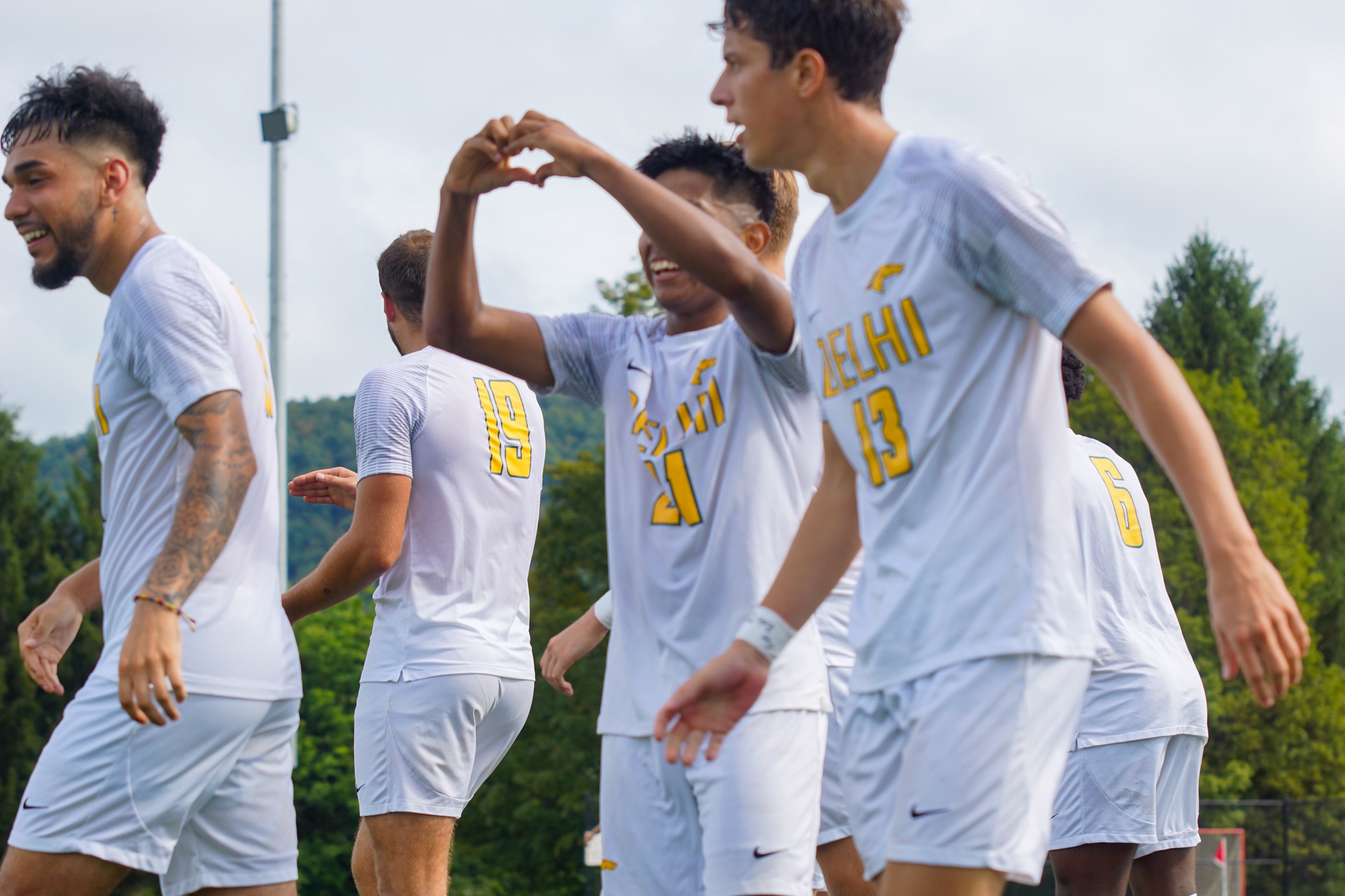 Men's Soccer Scores Six at Clarks Summit Fueled by Roberto Velasquez's 10-Minute Hat-Trick