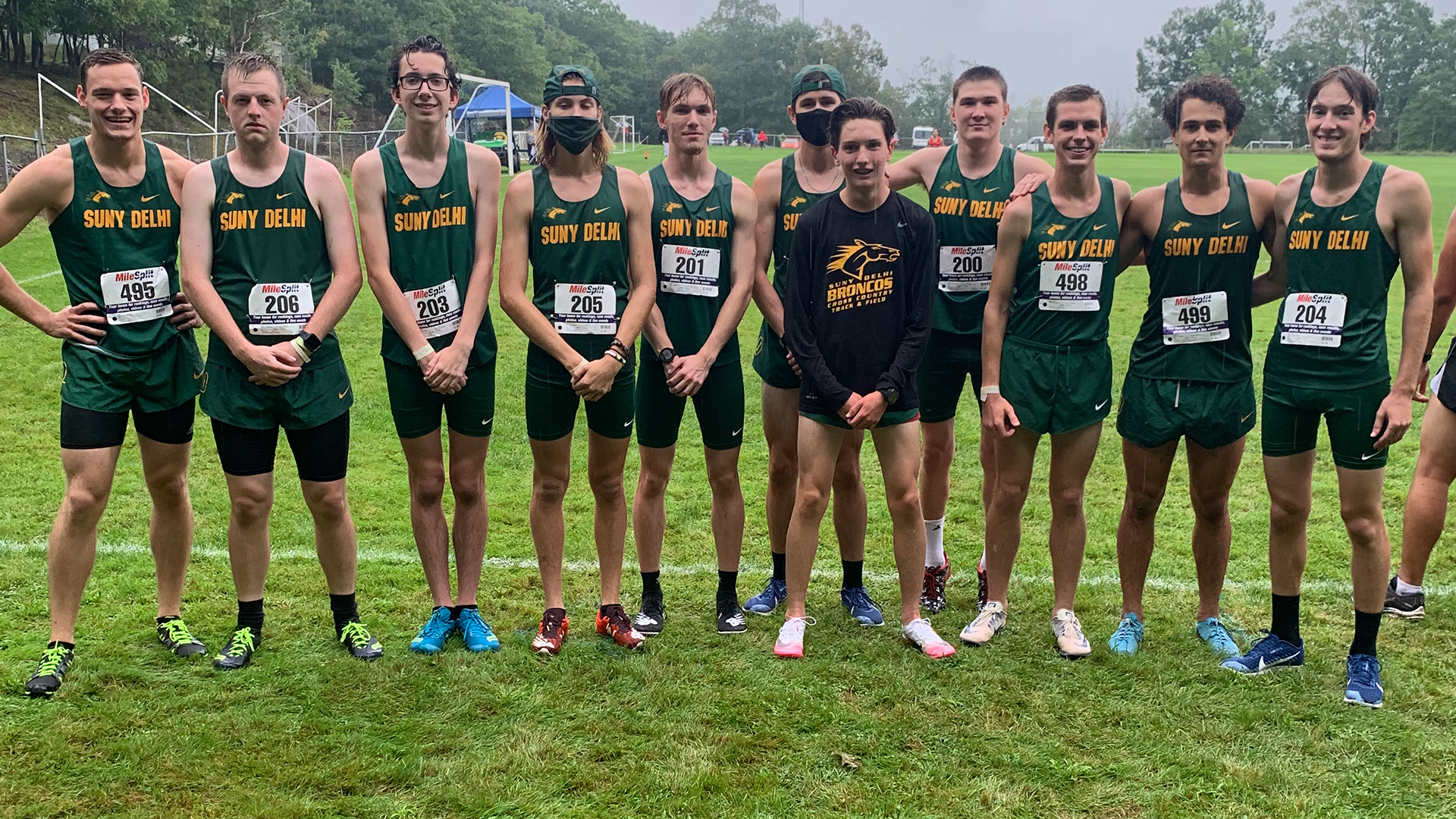 Men's Harriers Collect Dominant Win at Hartwick