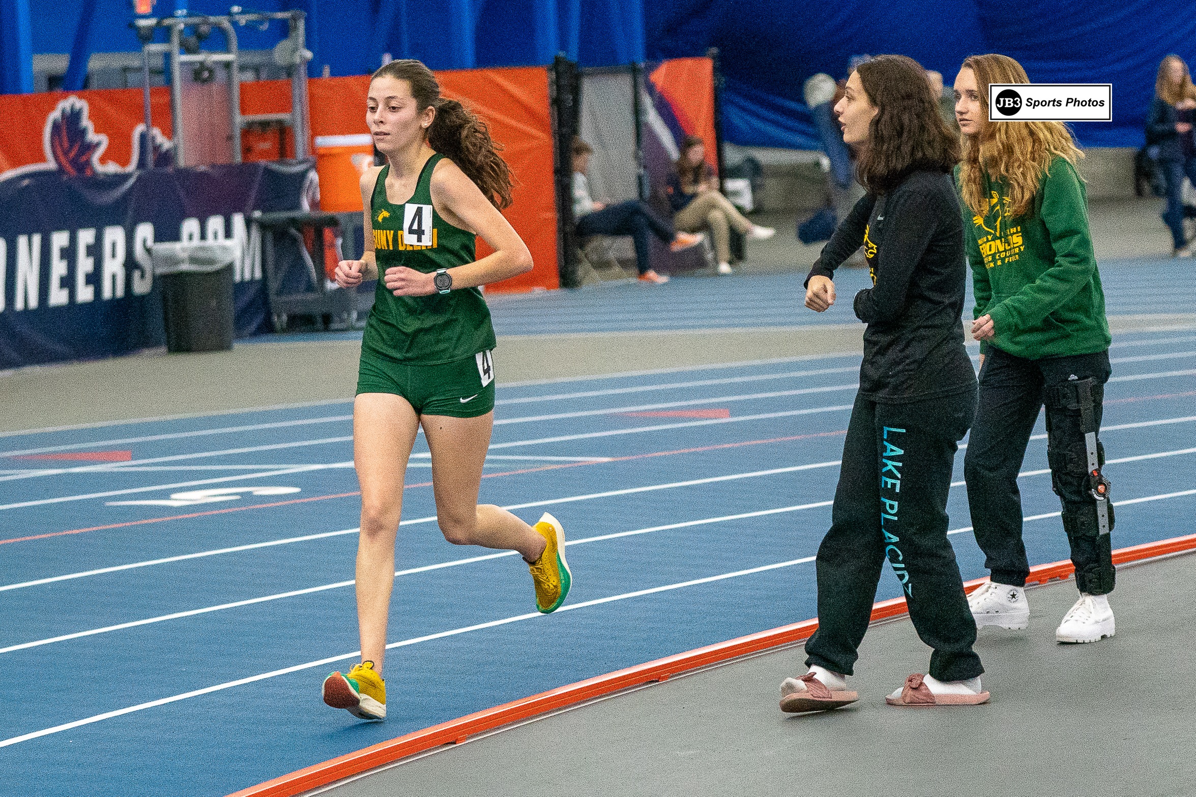 Junior Marissa Lombardi becomes second bronco to break 10,000 Meter Record within two weeks