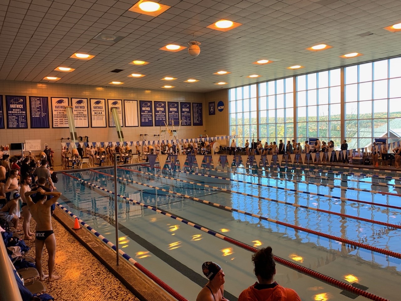 Delhi's Swim and Dive Team Traveled To Harwick for First Action of the Season