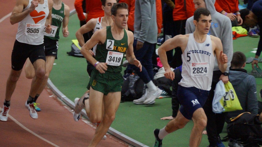 Anthony Cuchel running in a race.