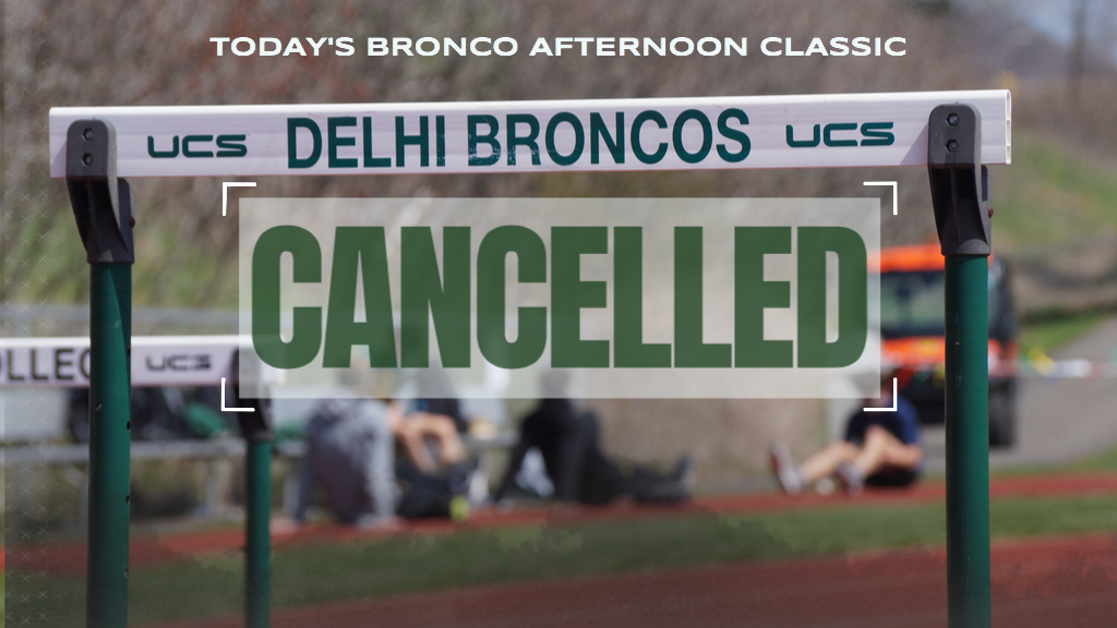 Friday's Bronco Afternoon Classic Cancelled