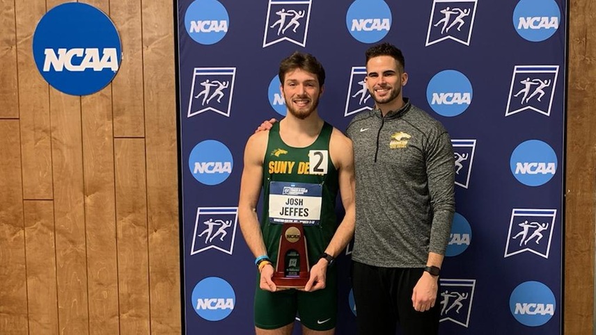 Jeffes Becomes First NCAA All-American at SUNY Delhi