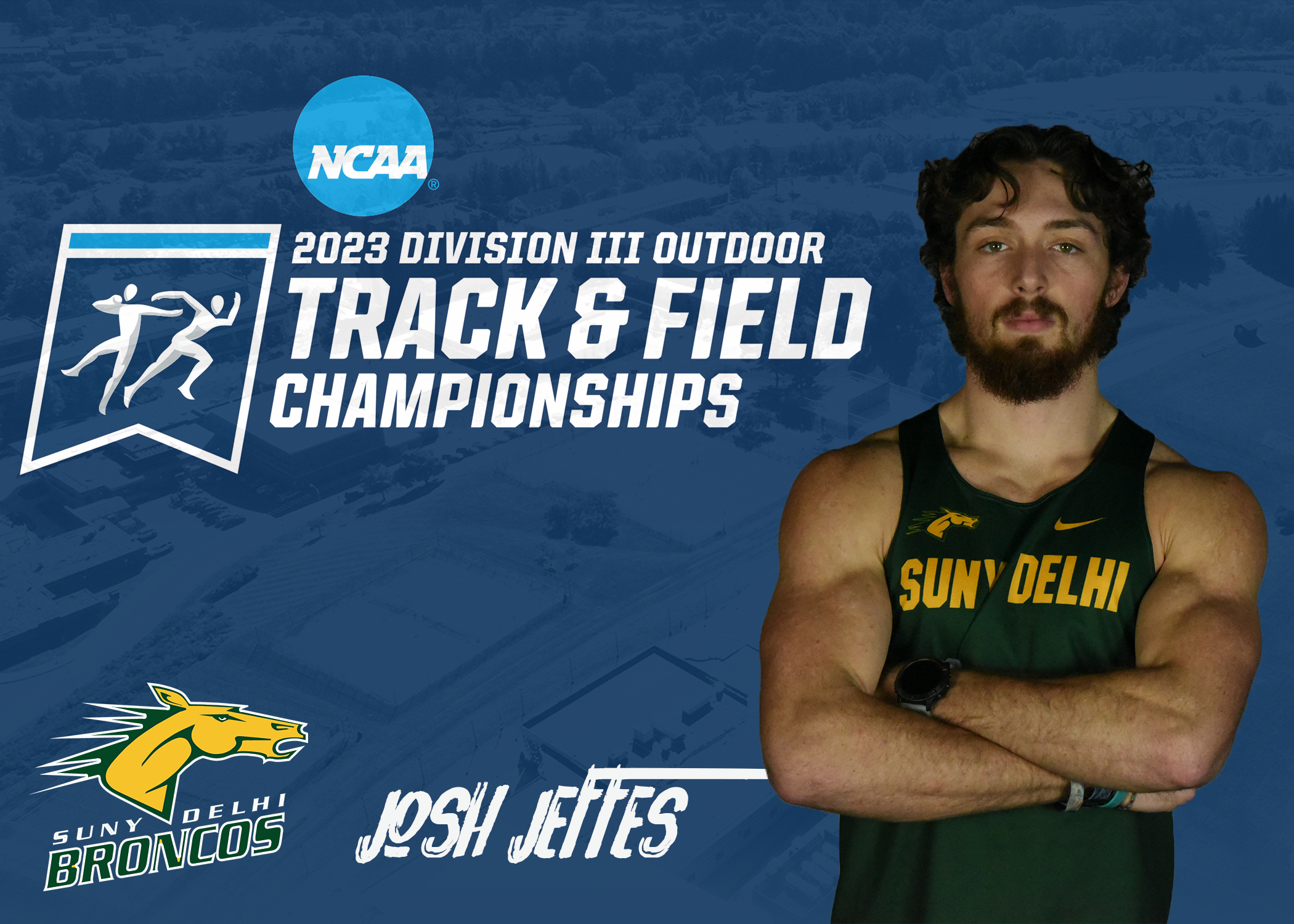 Junior Josh Jeffes gears up for NCAA Division III Outdoor Track & Field Championships