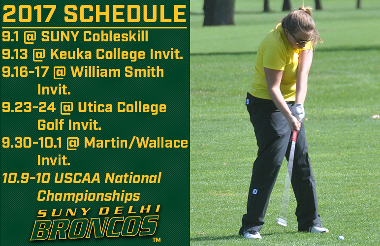 Women's Golf Releases Fall 2017 Schedule, Will Compete at Five Events