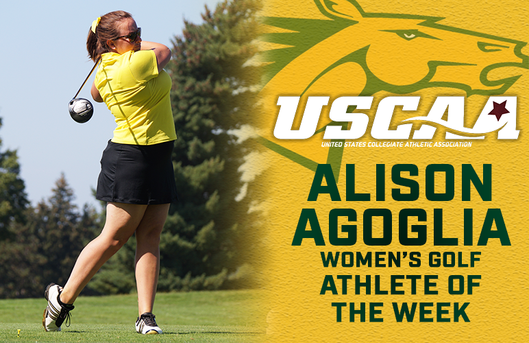 Alison Agoglia Earns USCAA Athlete of the Week