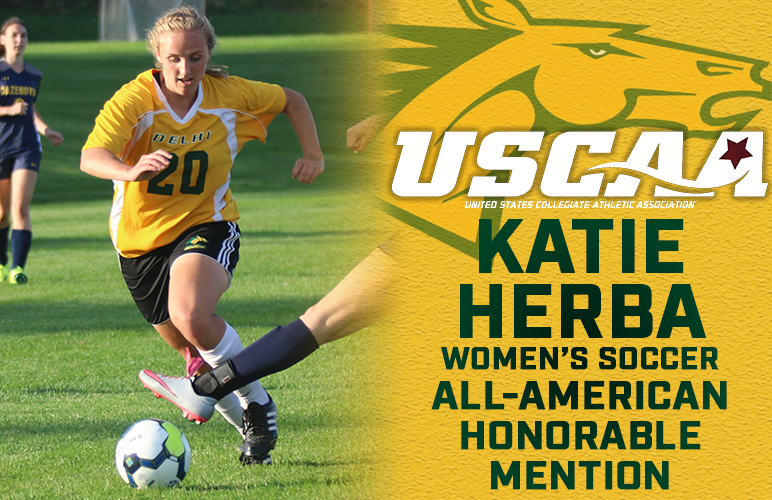 Katie Herba Honored as USCAA All-American Honorable Mention