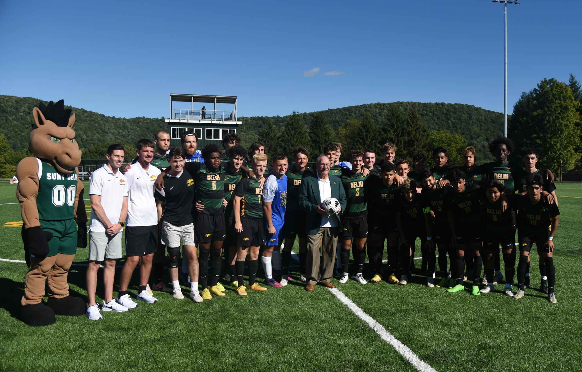 SUNY Delhi End Historic Day with an Exclamation Mark, Coming Back to Defeat Albany Pharmacy 2-1.