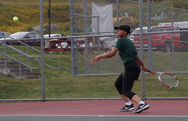 Jones, Muhammad Win at One Doubles, But Lady Netters Fall at Utica
