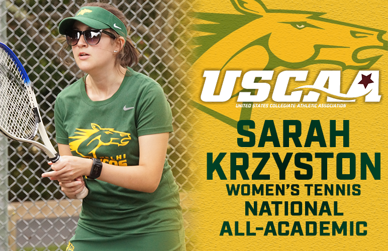 Krzyston Receives USCAA National All-Academic Honors
