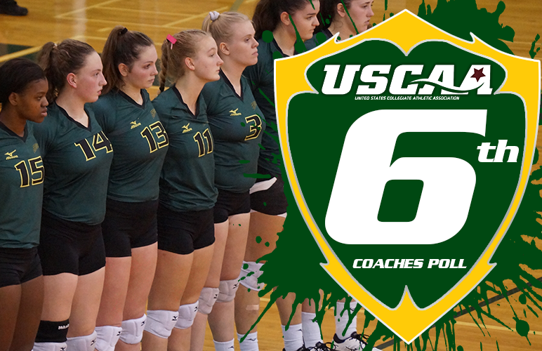 Volleyball Jumps to Sixth in Latest USCAA Rankings