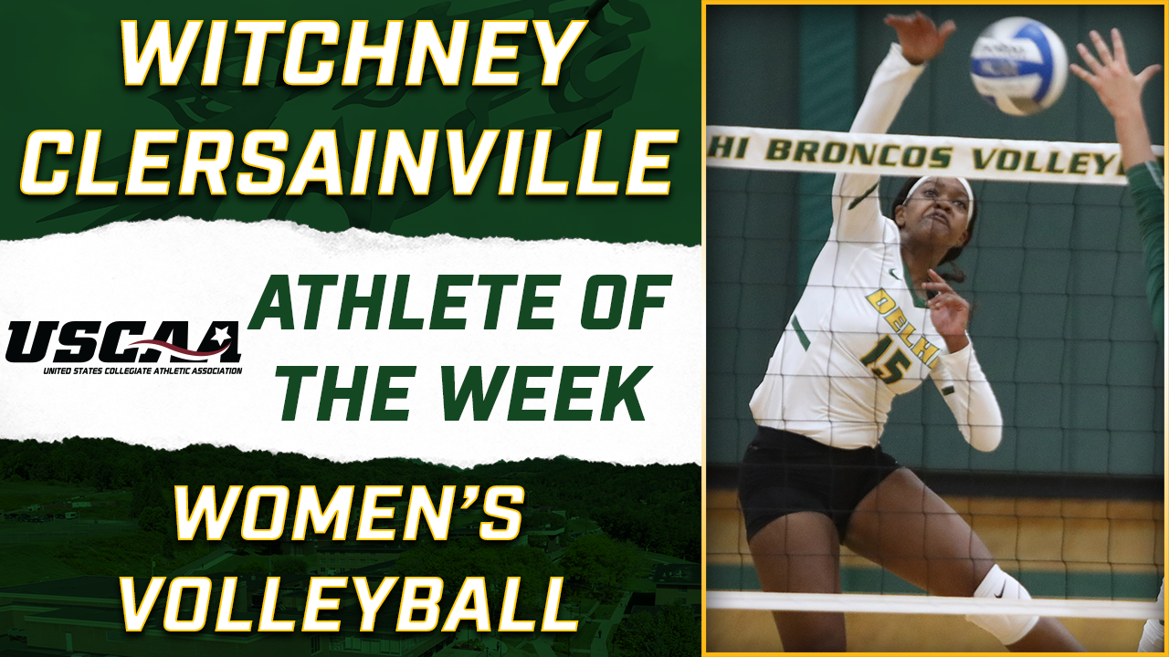 Witchney Clersainville Racks Up USCAA Weekly Honors