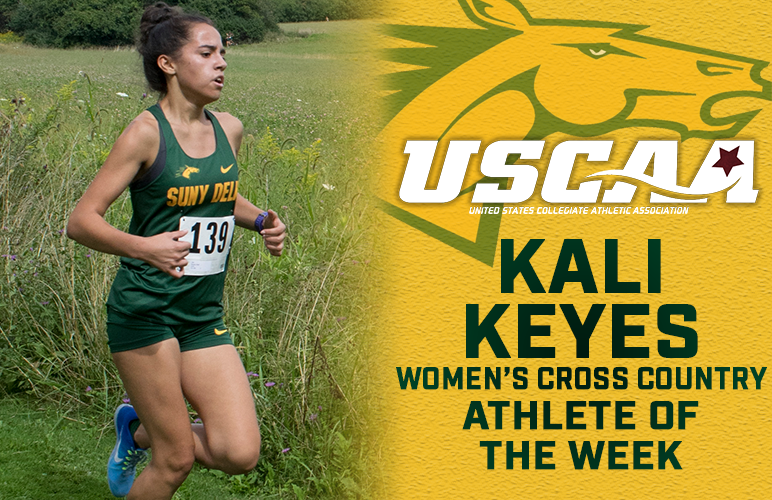 Keyes Becomes First Women's Runner to Sweep USCAA, ACAA Weekly Honors