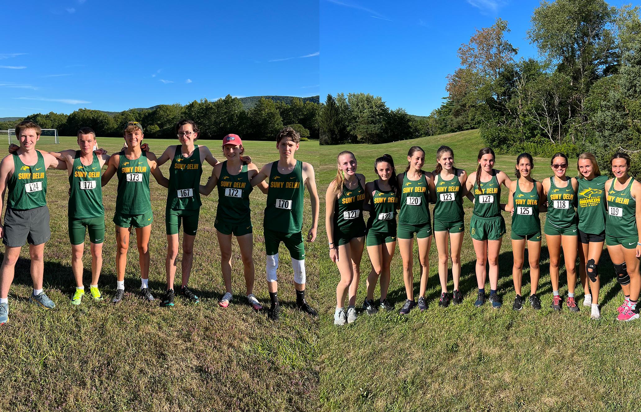 Suny Delhi Cross Country Starts the New Season off Fast, with Both Men and Women taking Home Top Spot