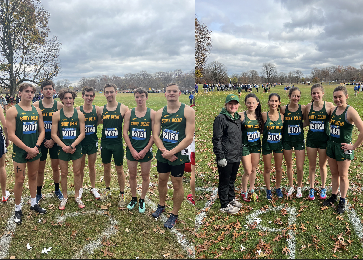 Men Place 12th and Women in 14th at NCAA Niagra Regionals