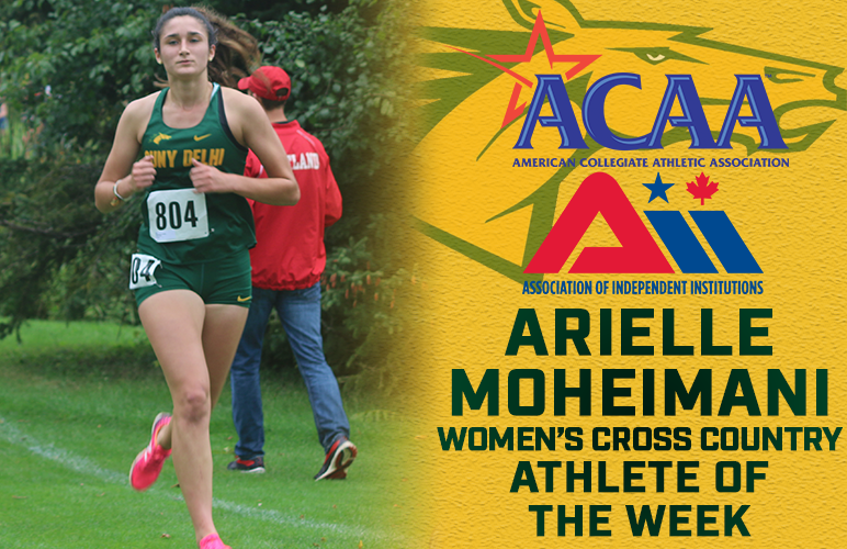 Arielle Moheimani Named ACAA, AII Athlete of the Week
