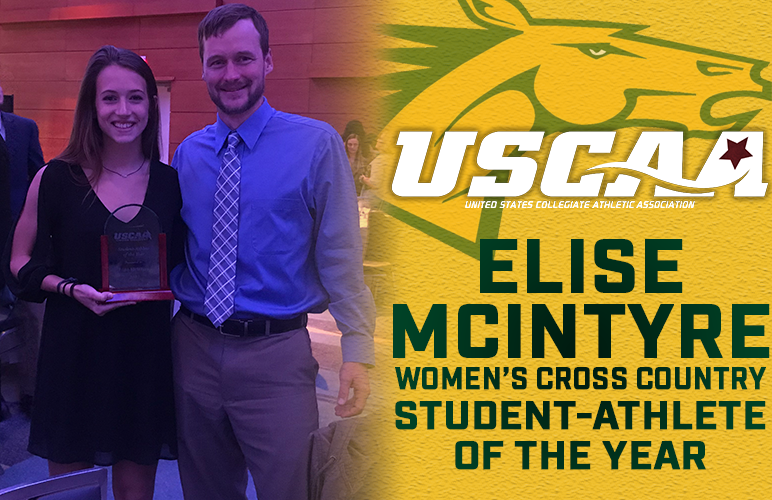 Elise McIntyre Honored as USCAA Co-Student-Athlete of the Year