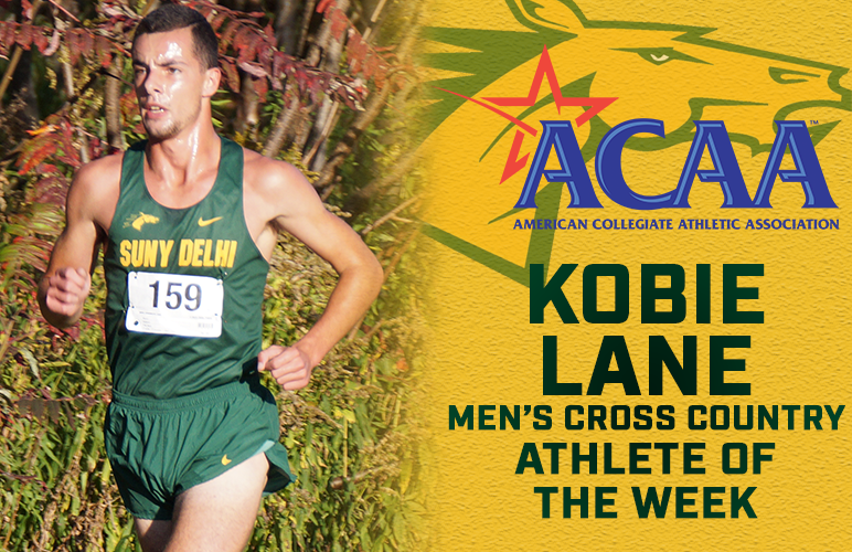 Kobie Lane Picks Up Fourth ACAA Weekly Honor