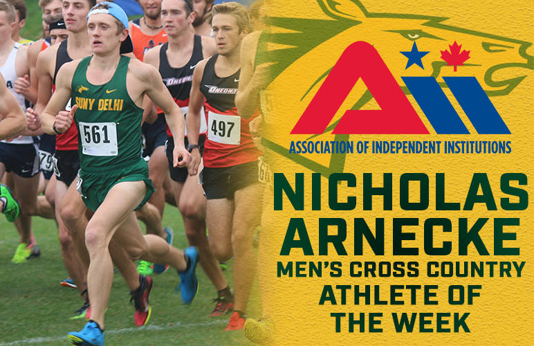 Nicholas Arnecke Garners AII Men's Cross Country Weekly Honor