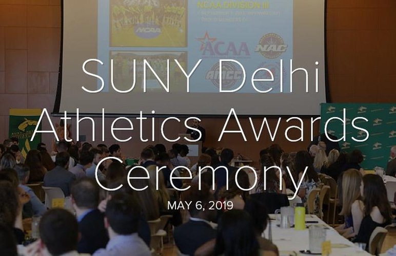 SUNY Delhi Holds Annual Athletics Awards Banquet