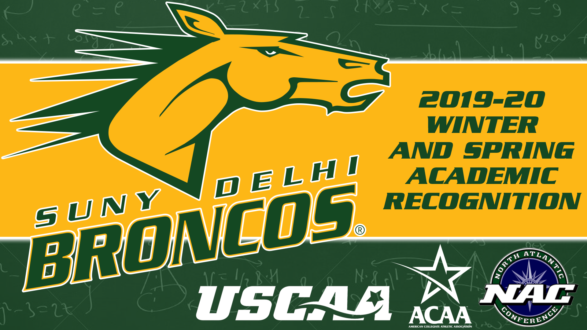 SUNY Delhi Student-Athletes Make Winter and Spring All-Academic