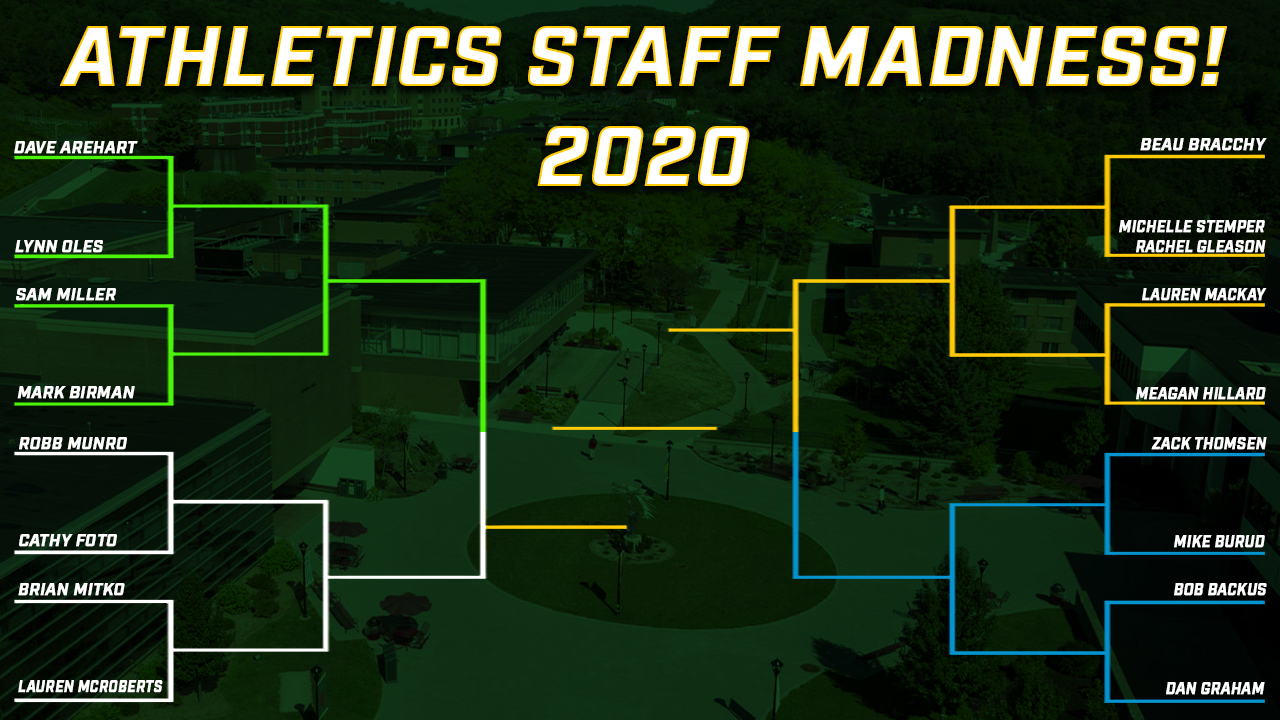SUNY Delhi Proud to Announce Athletics Staff Madness 2020! First Round Begins Friday