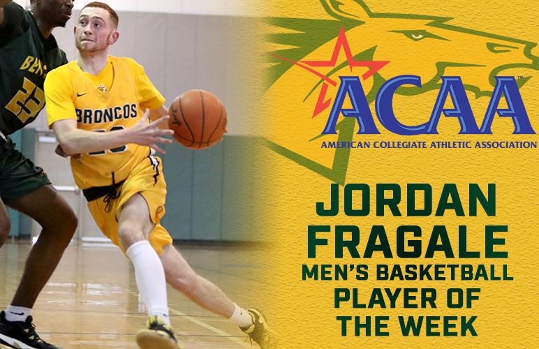 Fragale's Big Week Capped with ACAA Honors