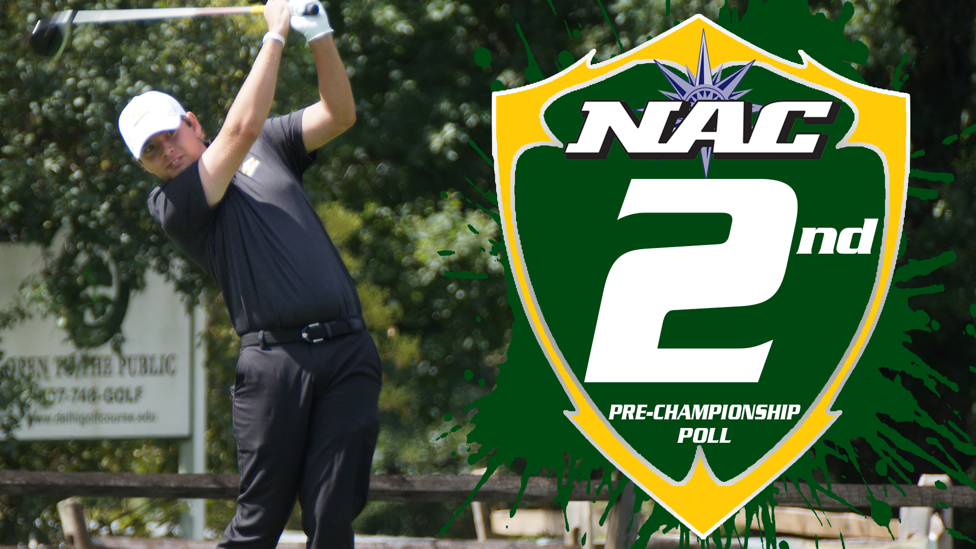 Men's Golf Preps for Weekend's NAC Championships, Selected Second in Pre-Championship Poll