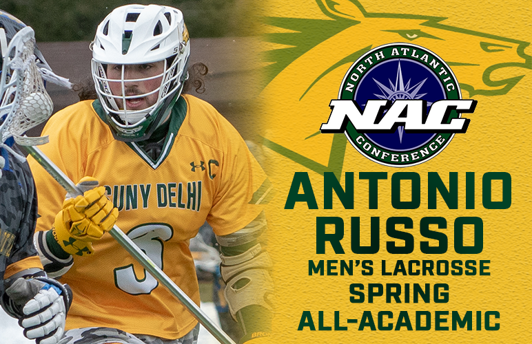 Antonio Russo Takes High Honors to NAC Spring All-Academic Team