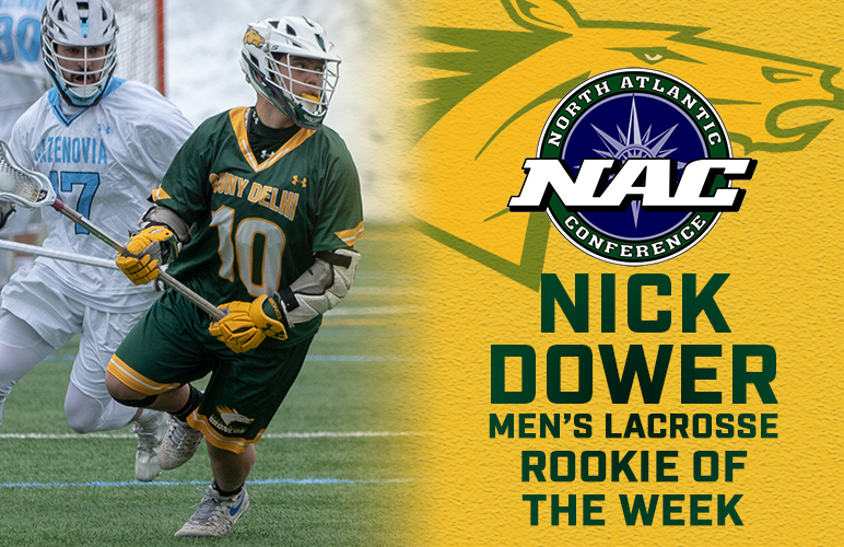 Dower's Playoff-Clinching Efforts Earn Him First NAC Weekly Honor
