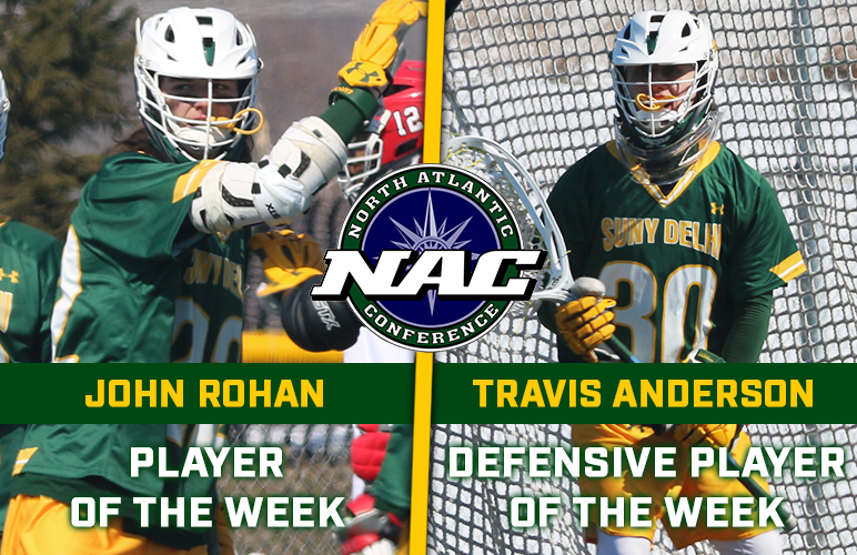 Anderson, Rohan Earn Broncos' Second Straight Pair of NAC Weekly Honors