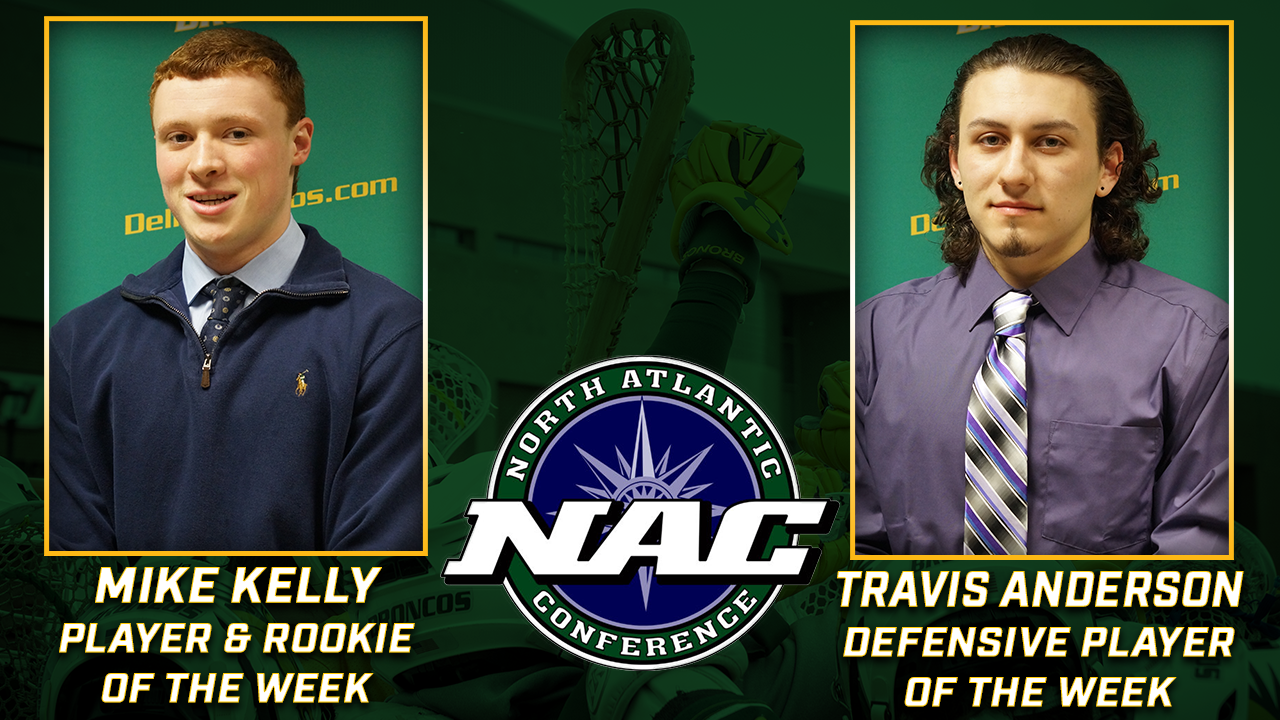 Anderson, Kelly Give Broncos Sweep of NAC Weekly Awards