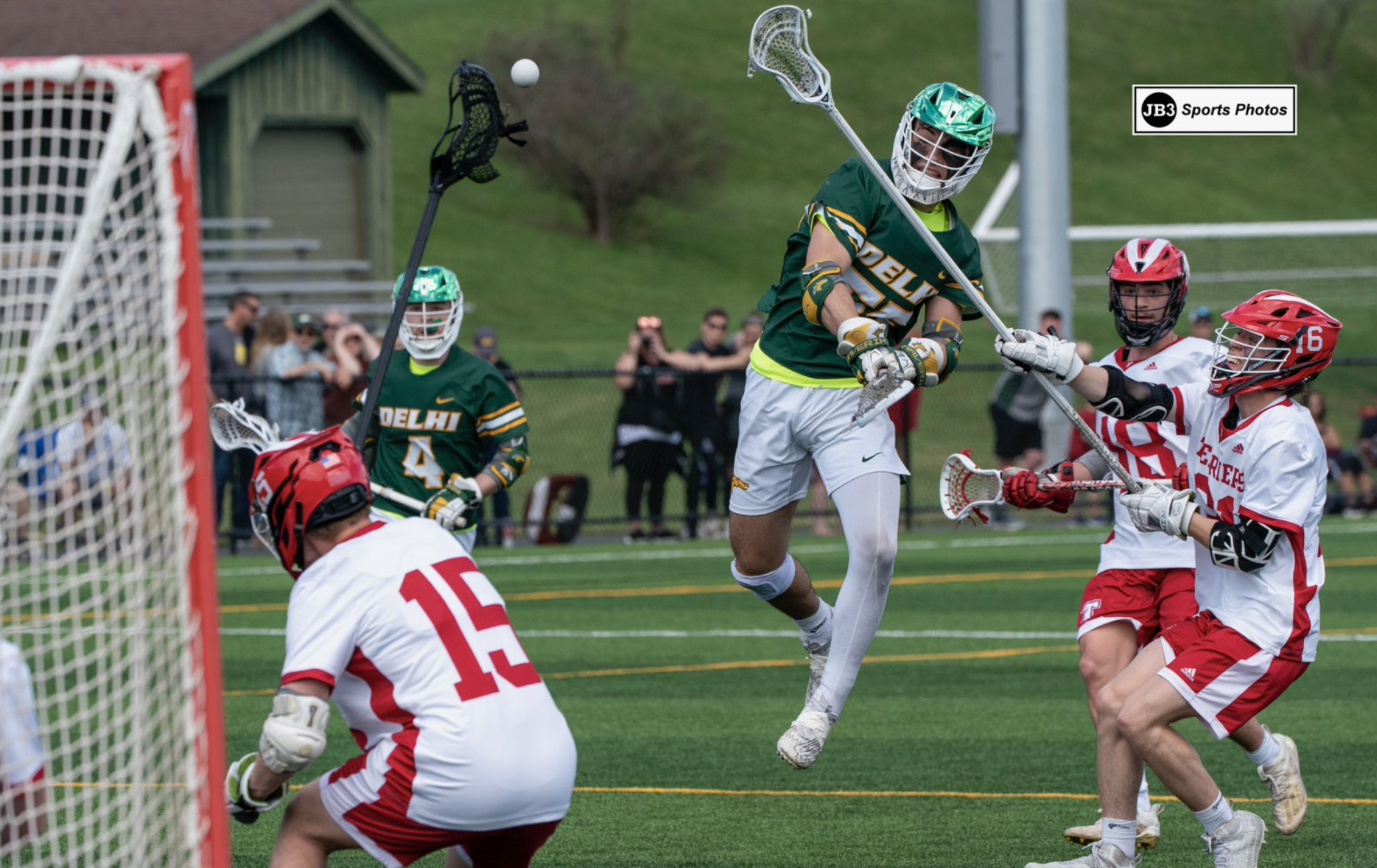 Men's Lacrosse makes it three conference wins in a row after 14-9 victory over Thomas College