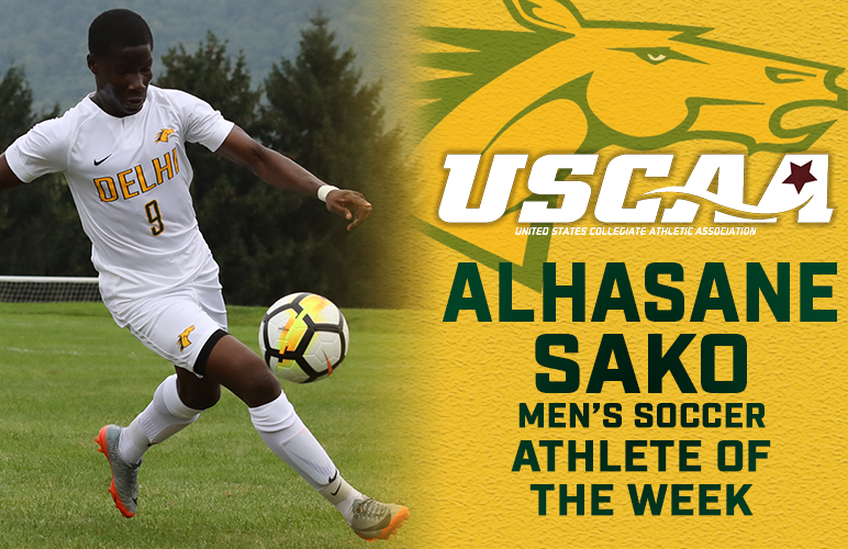 Sako Parlays Four-Goal Effort into USCAA Weekly Honors