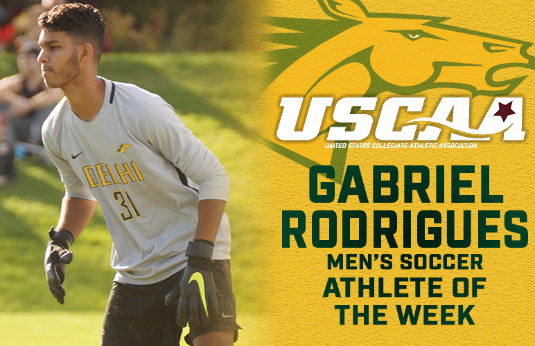 Rodrigues Claims USCAA Weekly Praise for Team's Second National Honor of Season