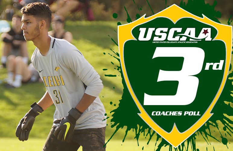 Men's Soccer Holds Down Three Spot in New USCAA Poll