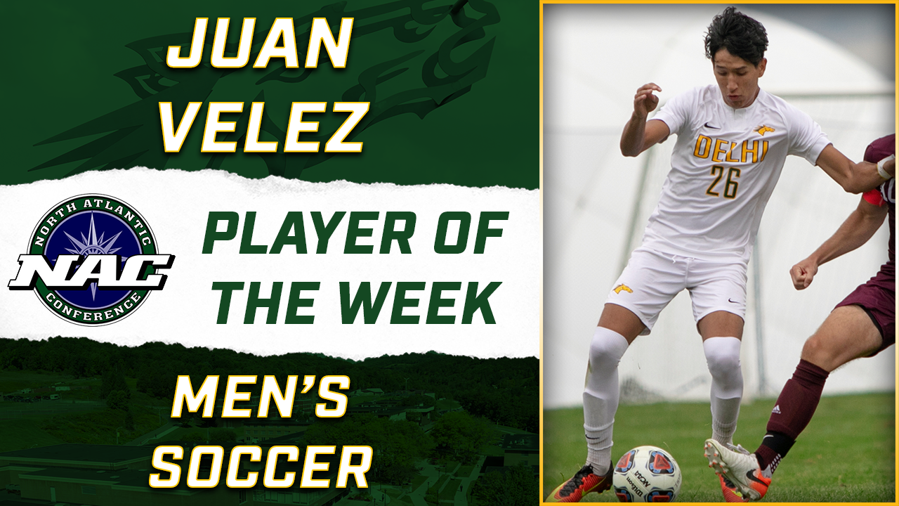 Juan Velez Credited as NAC Player of the Week