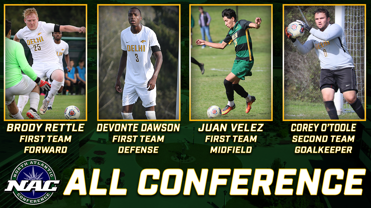 NAC Names Four Broncos to Men's Soccer All-Conference Team